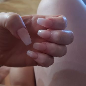 Star Nails By Linda - Sorry I'm a awkward hand model but wanted to share my great experience - Nail Salons Near Me - Laveen, Arizona