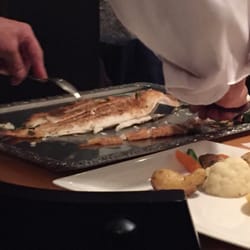 Osteria Saitta am Nußbaum - Seezunge (sehr zu empfehlen). Aber sollte vorbestellt werden, nicht auf er klassischen Speisekarte.