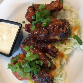 M.A.C. 24/7 - 11 spice chicken wings with blue cheese dressing - American Near Me - Honolulu, Hawaii M.A.C. 24/7 - 11 spice chicken wings with blue cheese dressing - American Near Me - Honolulu, Hawaii