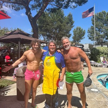 Vacationer RV Park - Pool area with Jim and husband! - Campgrounds Near Me - El Cajon, California Vacationer RV Park - Pool area with Jim and husband! - Campgrounds Near Me - El Cajon, California
