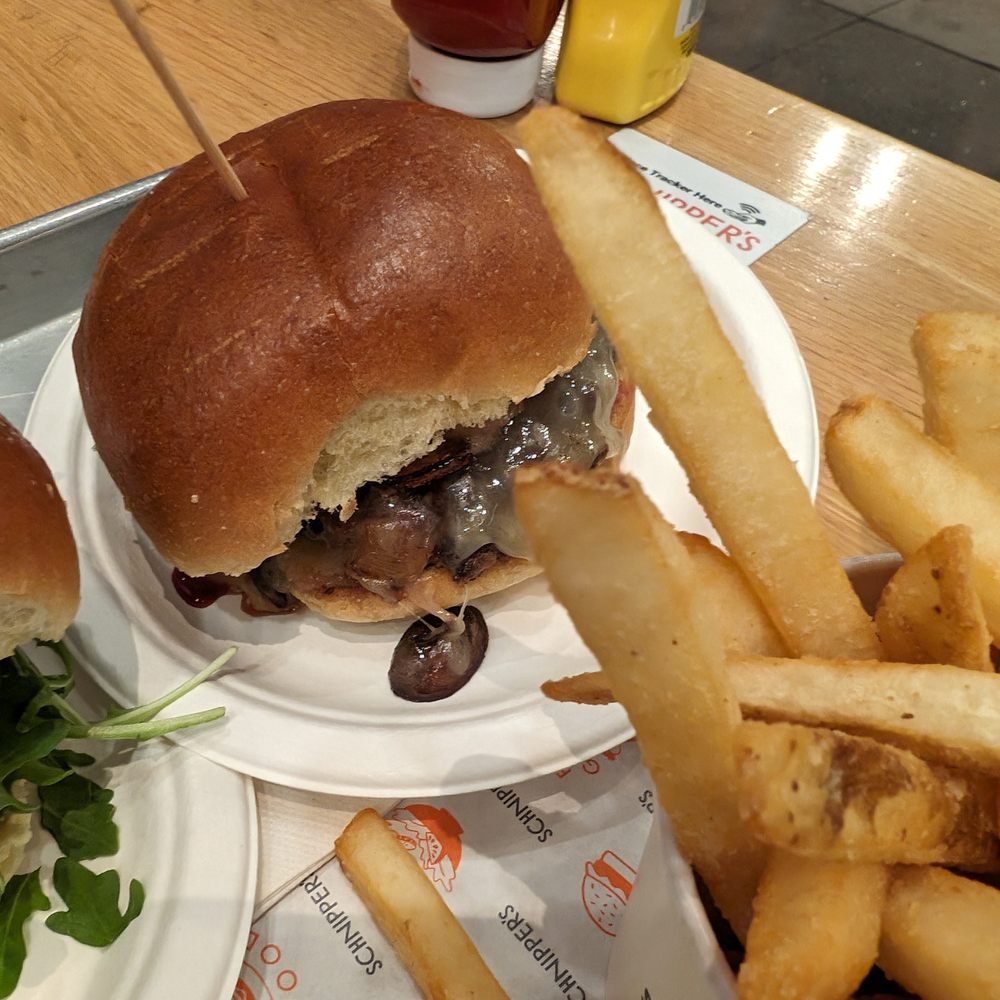Schnipper's - Mushroom Truffle Burger - Burgers Near Me - New York, New York Schnipper's - Mushroom Truffle Burger - Burgers Near Me - New York, New York