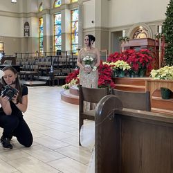 Our Lady of the Angels - Lady of Angels Wedding day, Dayana (sister)