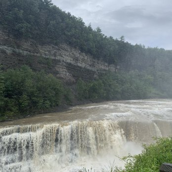 Letchworth State Park - Lower Falls - Parks Near Me - Mount Morris, New York