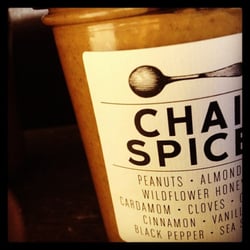 The Riley Land Collection - Chai Spice peanut butter, hand-made in Durham, NC just a 4 days before hitting the shelves.