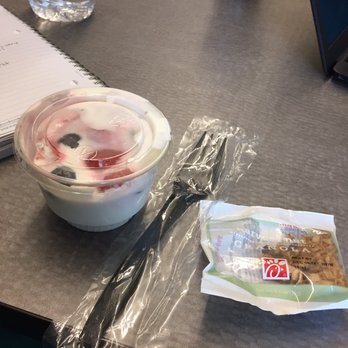 Chick-fil-A - Second time I've gotten a fork instead of a spoon in my bag through the drive thru...no lunch for me. - Chicken Shop Near Me - Clackamas, Oregon
