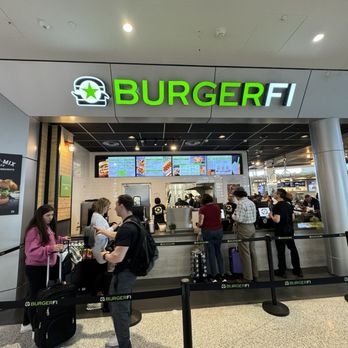 BurgerFi - Front (mid terminal) - Burgers Near Me - Newark, New Jersey BurgerFi - Front (mid terminal) - Burgers Near Me - Newark, New Jersey