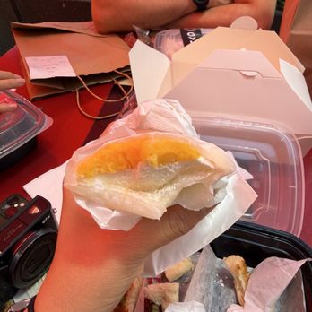 Moignet  A Social Cafe - Mango mochi $7.50 - Bakeries Near Me - Las Vegas, Nevada