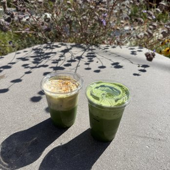 Academic Coffee - Banana Cream Matcha, Double Matcha Melon - Coffee & Tea Near Me - Santa Clara, California Academic Coffee - Banana Cream Matcha, Double Matcha Melon - Coffee & Tea Near Me - Santa Clara, California