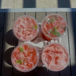 strawberry mint sparkler strawberry mint sparkler