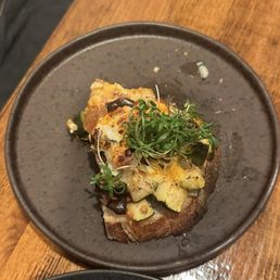 Vegetable bruschetta
