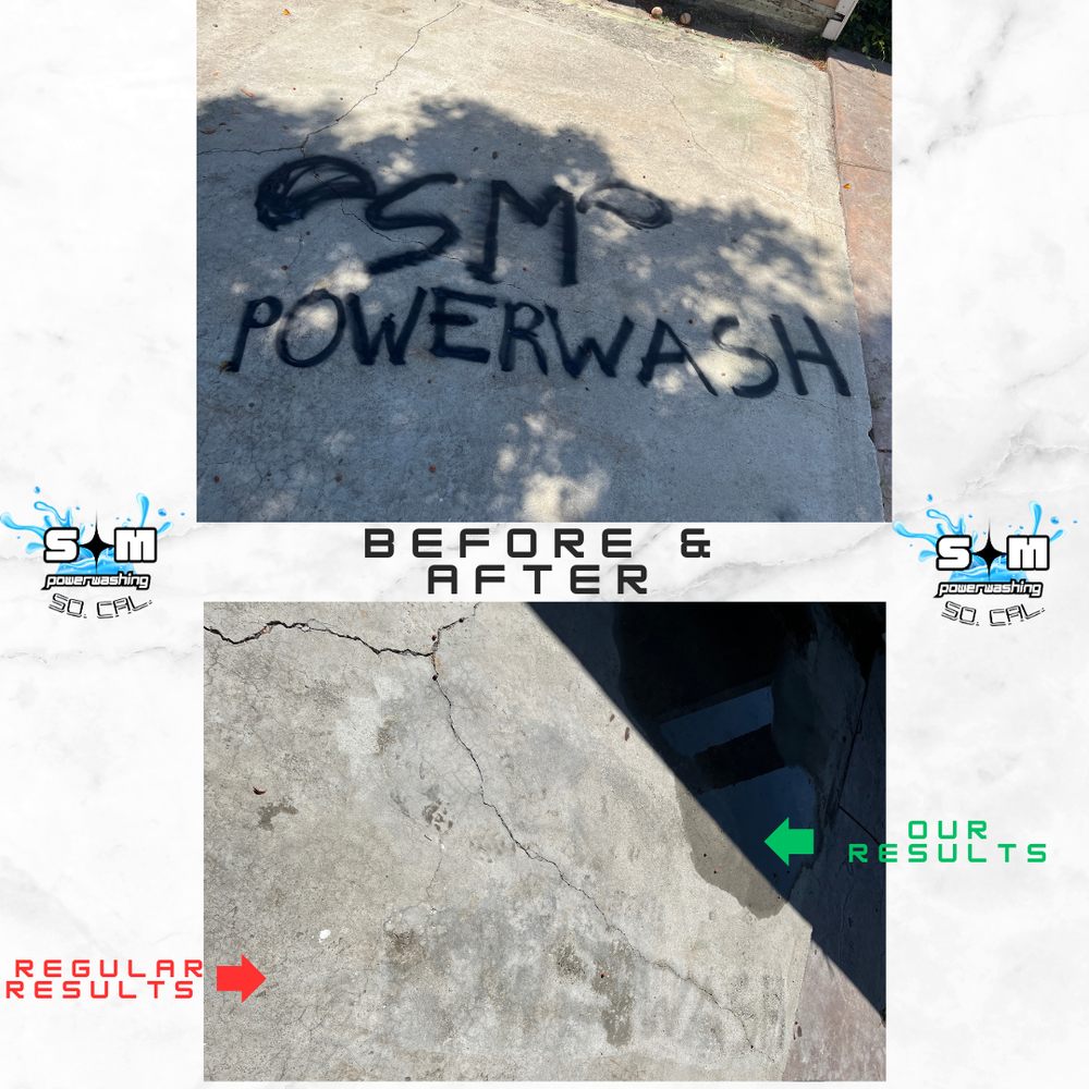 Pressure washing project result 6