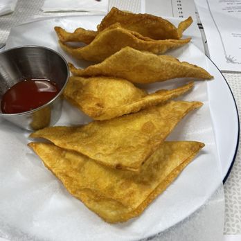 Mandalay Kitchen - Cream Cheese Wontons (6 pcs) (V) - Thai Near Me - Saint Paul, Minnesota