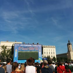 Fan Zone Euro 2016 - Ecran geant x Soleil