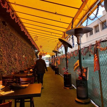 Morrison - Outside dining, heaters for night time. They put fake grass to cover parkinglot pavement. They did a great job with the space! - Gastropubs Near Me - Los Angeles, California