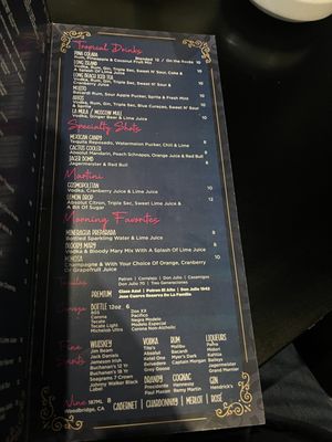 Menu photo 7 Los Compadres Long Beach, CA