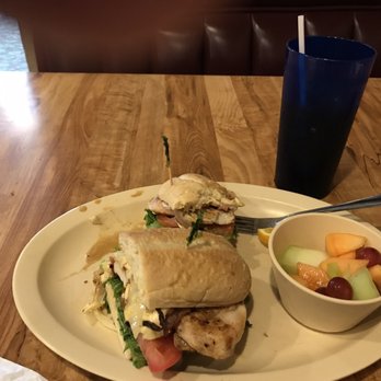 Arthur's Restaurant - Enjoyed Arthur's Newport chicken sandwich on a roll with fruit cup so very good thanks to all for their  recommendations. Delicious. - Breakfast & Brunch Near Me - Mentone, California