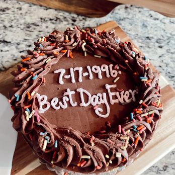 Yvonne's Vegan Kitchen - Birthday Cake- Chocolate with Strawberries - Desserts Near Me - Pasadena, California