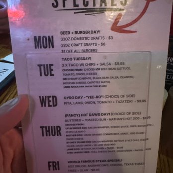 Village Hide-A-Way - Weekly Specials - Sports Bars Near Me - Vicksburg, Michigan Village Hide-A-Way - Weekly Specials - Sports Bars Near Me - Vicksburg, Michigan