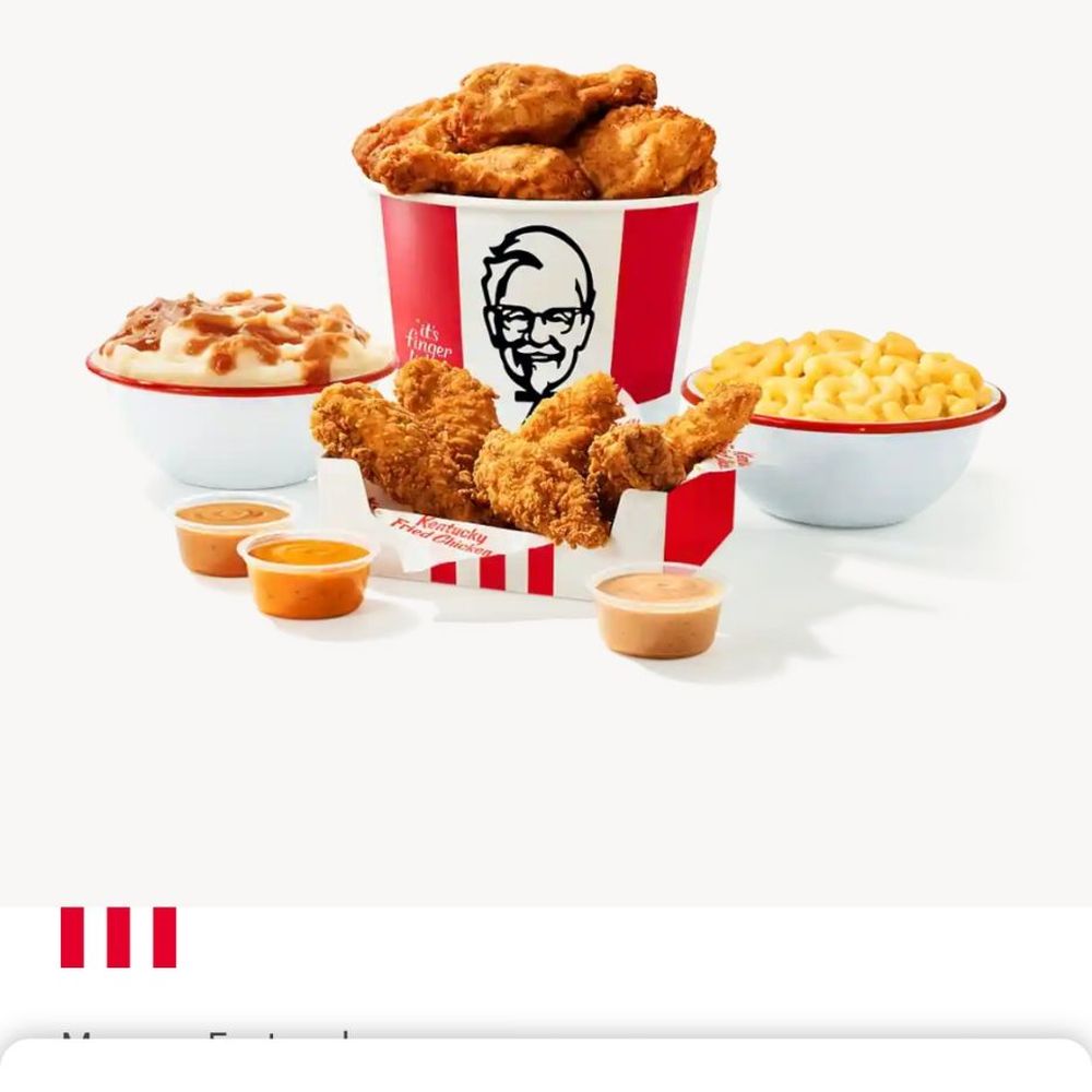 Their meal we received from mobile ordering. Their meal we received from mobile ordering.