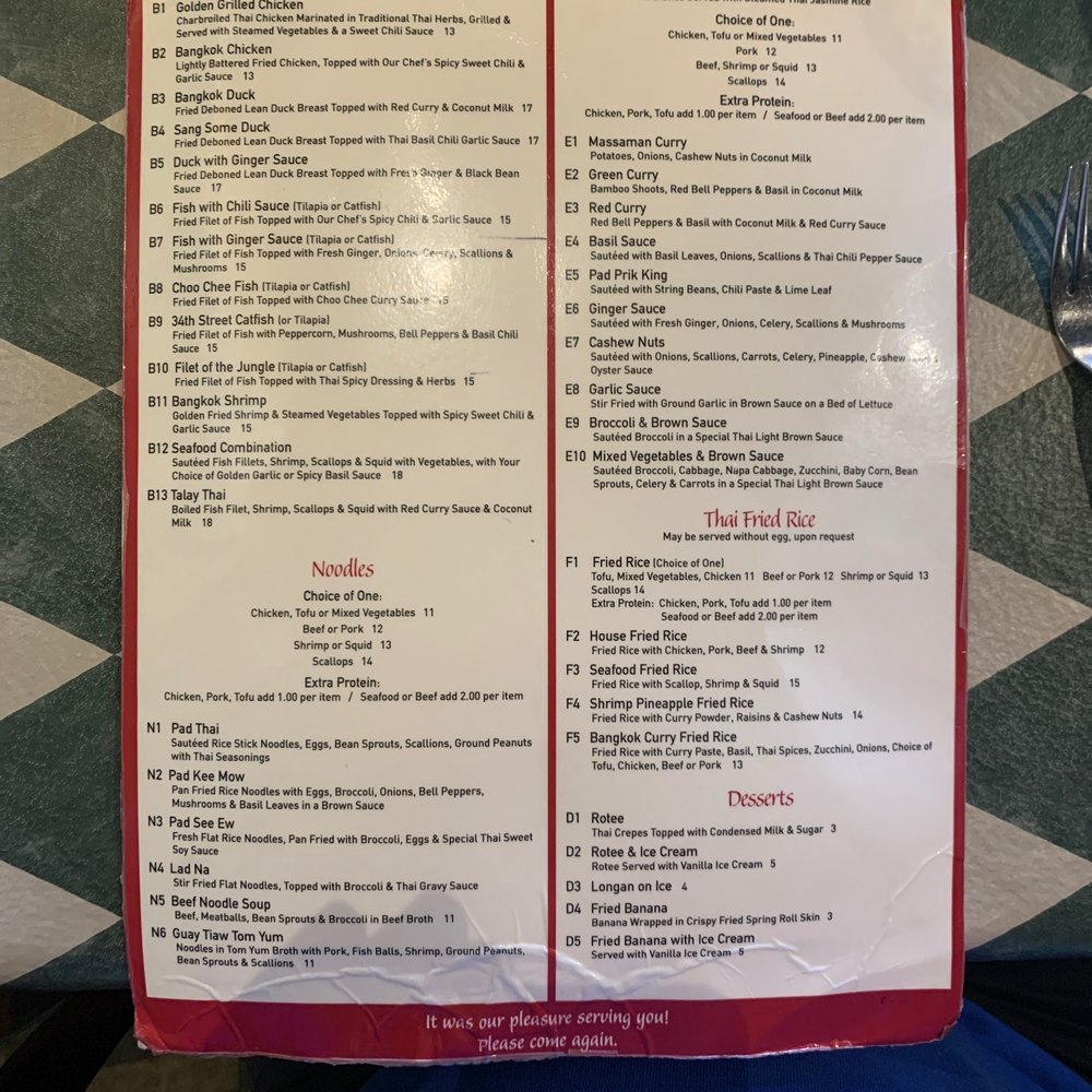 Bangkok 54 - Thai Near Me - Chapel Hill, North Carolina