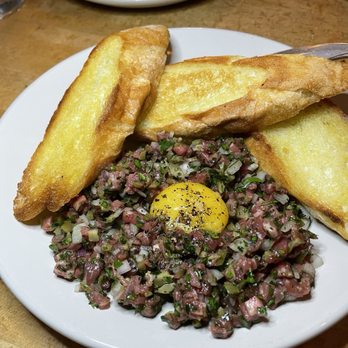 Olympia Provisions - 09/02/2024 - Steak Tartare $18 - New American Near Me - Portland, Oregon Olympia Provisions - 09/02/2024 - Steak Tartare $18 - New American Near Me - Portland, Oregon