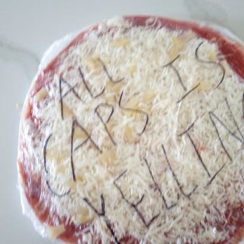 Bobs Take-N-Bake Pizza - Note left on my pizza - Pizza Near Me - Modesto, California Bobs Take-N-Bake Pizza - Note left on my pizza - Pizza Near Me - Modesto, California