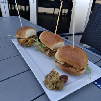 Top Deck Bar - Pulled pork sliders - New American Near Me - Savannah, Georgia Top Deck Bar - Pulled pork sliders - New American Near Me - Savannah, Georgia