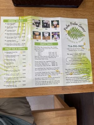 Menu photo 2 Palm Palm Sweet Garden Grove, CA