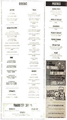 Menu photo 4 Antares Buenos Aires, C