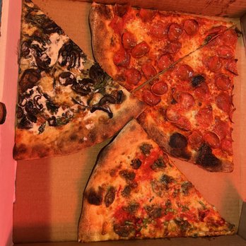 Mama's Boy - Mushroom, sausage and pepperoni slice - Pizza Near Me - Oakland, California