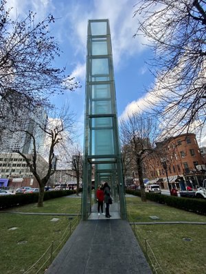 The New England Holocaust Memorial by null