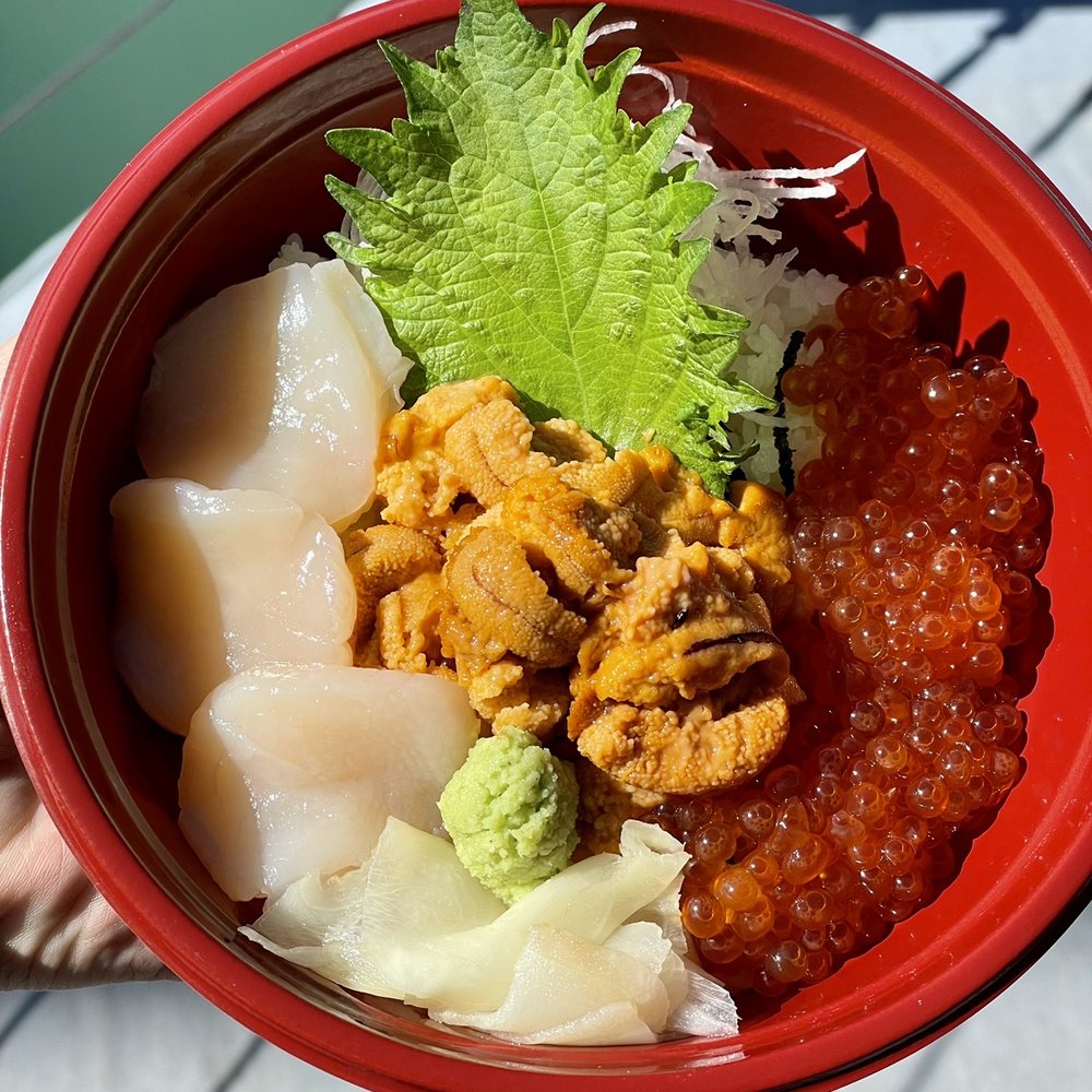 Koko i-naba Hawaii Kai - Uni, Ikura, Hotate Bowl - Japanese Near Me - Honolulu, Hawaii Koko i-naba Hawaii Kai - Uni, Ikura, Hotate Bowl - Japanese Near Me - Honolulu, Hawaii
