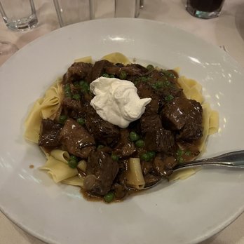 Cooperage Inn - Cooperage Inn - Braised Short Rib Stroganoff - Comfort Food Near Me - Baiting Hollow, New York