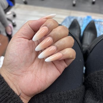 Classy Nails - New acrylic set, ombré design - Nail Salons Near Me - Daly City, California