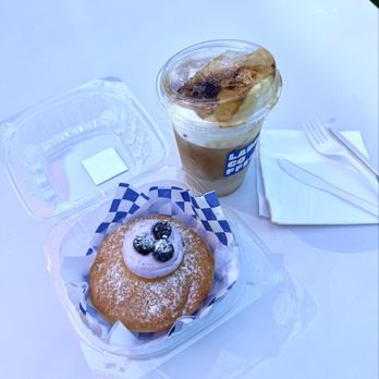 LADD COFFEE - Blueberry donut + TYS coffee - Coffee & Tea Near Me - West Covina, California LADD COFFEE - Blueberry donut + TYS coffee - Coffee & Tea Near Me - West Covina, California