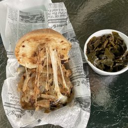 Labella panini with collard greens Labella panini with collard greens
