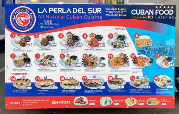 La Perla del Sur Cuban Food by null