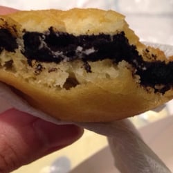 Chopsticks - Fried Oreo!! Melty fried goodness!!