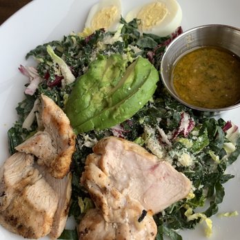 50 Ocean - Chopped salad with chicken - Seafood Near Me - Delray Beach, Florida