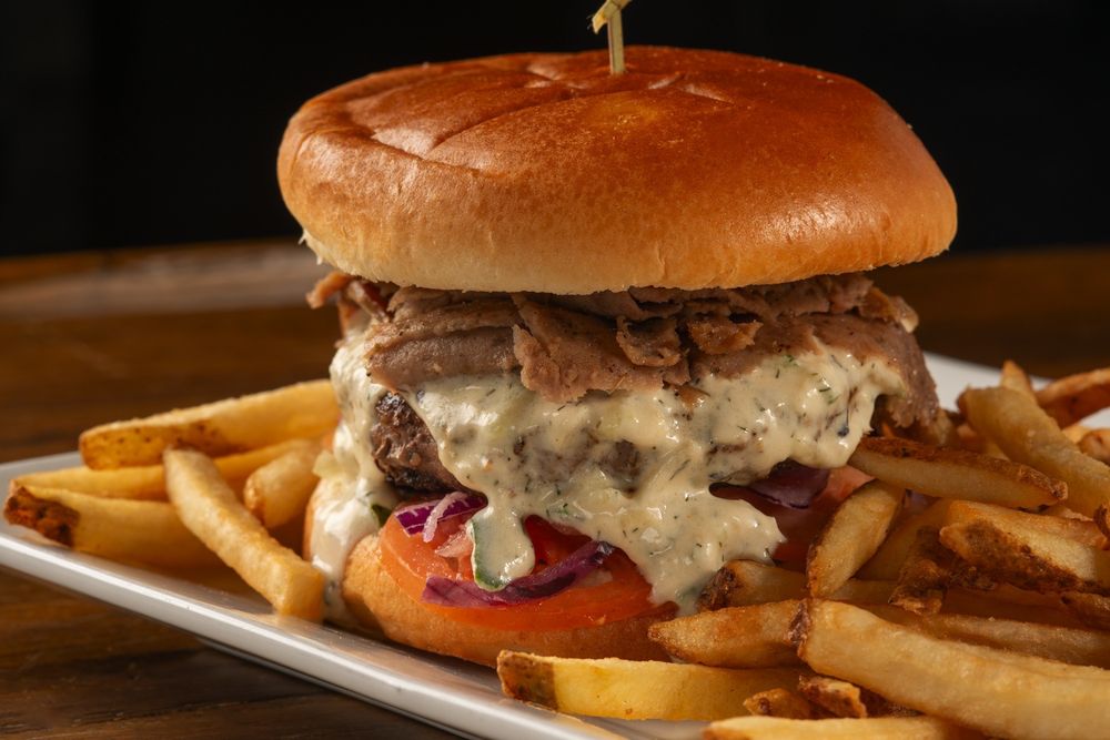 Food from Modern Greek and Salad Bar