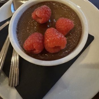 Chuckanut Manor Seafood & Grill - Raspberry Chocolate Dessert - Seafood Near Me - Bow, Washington