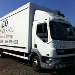 Alan Carroll Removals and Storage - Alan Carroll Removals Vehicle