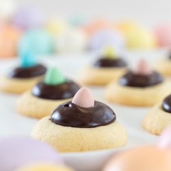 Three Tarts - Easter Chocolate Thumbprints.