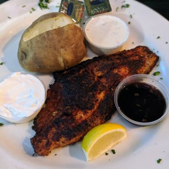 King Crab House - $20.99 Blackened Catfish w/ addidictive soy sauce & ginger dipping sauce - Seafood Near Me - Chicago, Illinois King Crab House - $20.99 Blackened Catfish w/ addidictive soy sauce & ginger dipping sauce - Seafood Near Me - Chicago, Illinois
