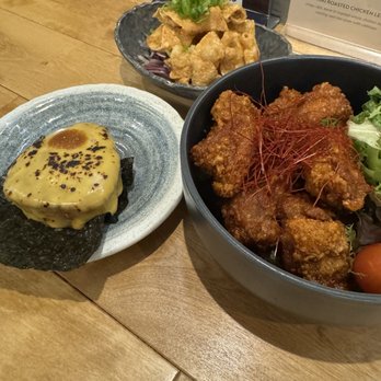 Torikizoku - Spicy karaage, mayo cheese nigiri, ponzu chicken skin - Japanese Near Me - Torrance, California Torikizoku - Spicy karaage, mayo cheese nigiri, ponzu chicken skin - Japanese Near Me - Torrance, California