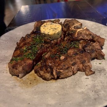 Garrison - Steak!! This is the most tender and juiciest steak ever. - New American Near Me - Austin, Texas Garrison - Steak!! This is the most tender and juiciest steak ever. - New American Near Me - Austin, Texas