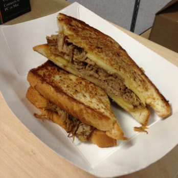 Jack's ChowHound - Pulled pork grilled cheese - Food Trucks Near Me