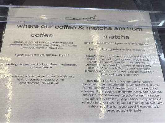 Menu photo 3 Corsa Coffee Las Vegas, NV Menu photo 3 Corsa Coffee Las Vegas, NV