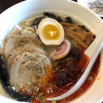Oishii Japanese Ramen - Spicy chashu--so good and not too spicy at all, VERY flavorful! - Japanese Near Me - Savage, Minnesota