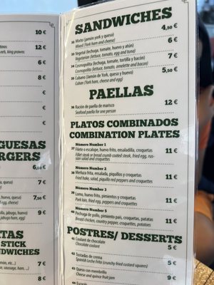Menu photo 5 Cosmopolita Getxo, BI
